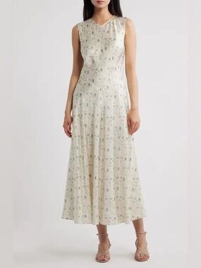 Doen Adelana Silk Midi Dress